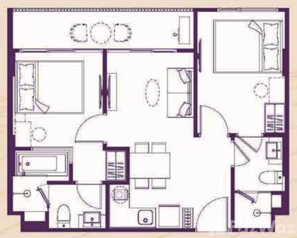 รูป ขาย คอนโด 2 ห้องนอน ในโครงการ โซ ออริจิ้น บางเทา บีช 6853894 - รูปที่ 9/23