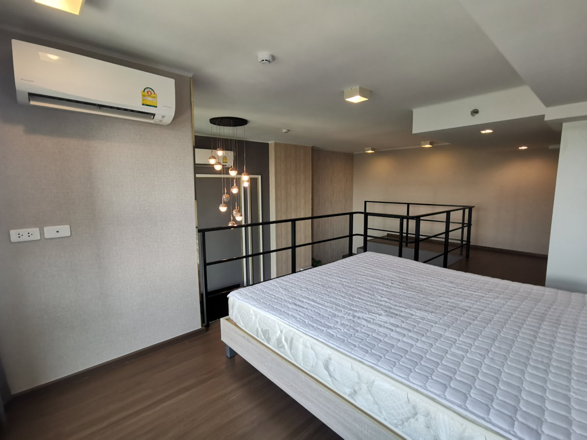 รูป 2 ห้องนอน 1 ห้องน้ำ Lofts style ชั้นสูง ที่ IDEO New Rama9 ห้องสวยตรงปก วิวเมือง - รูปที่ 17/36
