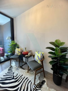 รูปภาพ 🎉 For rent Chapter One Flow, Bang Pho, 1 bedroom, 24th floor, near Sri Khama Fresh Market.