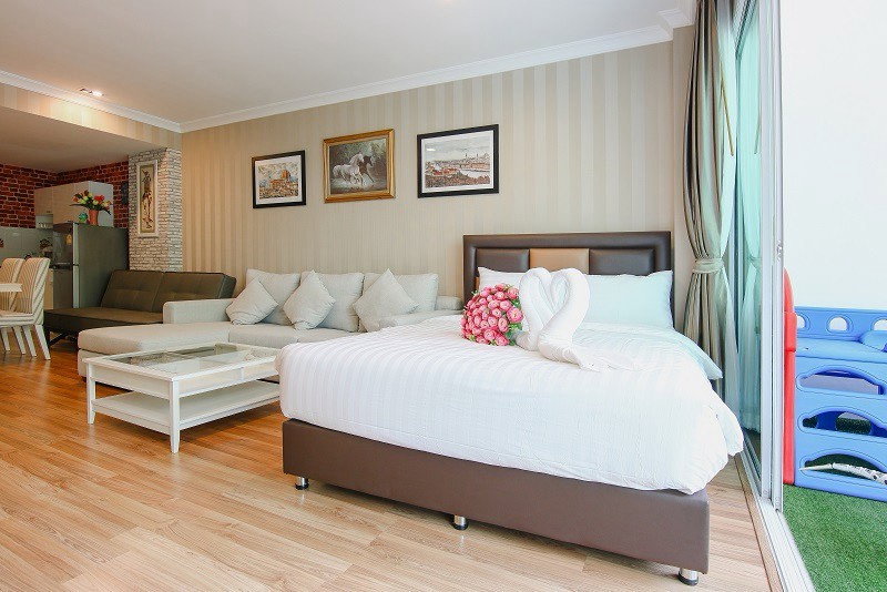 รูป ขายด่วน! My Resort Hua Hin คอนโดสวนน้ำหัวหิน 92.64 ตร.ม. ชั้นล่างเดินลงสระได้สะดวกสุด - รูปที่ 2/8