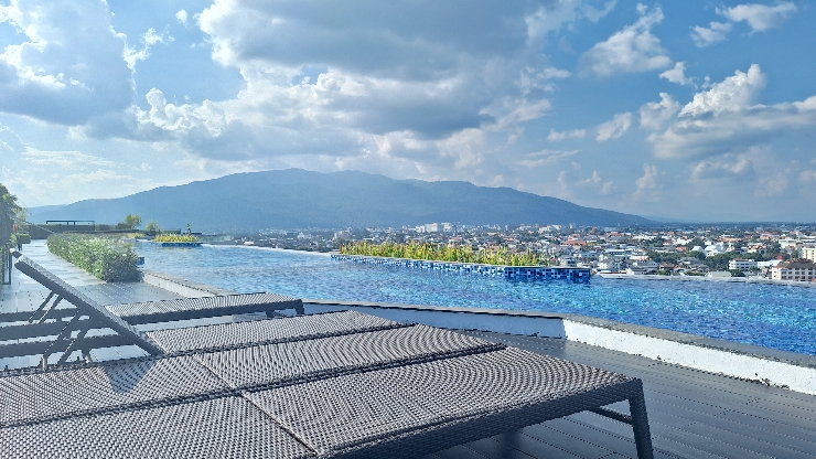 รูป 𝙁𝗼𝗿 𝗦𝗮𝗹𝗲🌲Condo The Astra Sky River ขนาด 73.11 ตรม.( 2 Bedroom plus ) 2 ห้องนอน 2 ห้องน้ำ ( อ่างอาบน้ำ )🏷7.9 ล้านบาท พร้อมโอน
 - รูปที่ 25/31