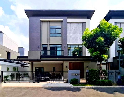 เช่าบ้านเดี่ยว ปุณณวิถี 45 : ME2500712 ให้ช่าบ้านเดี่ยว 3 ชั้น The Gentry สุขุมวิท 101 เลี้ยงสัตว์ได้ ใกล้ BTS ปุณณวิถี