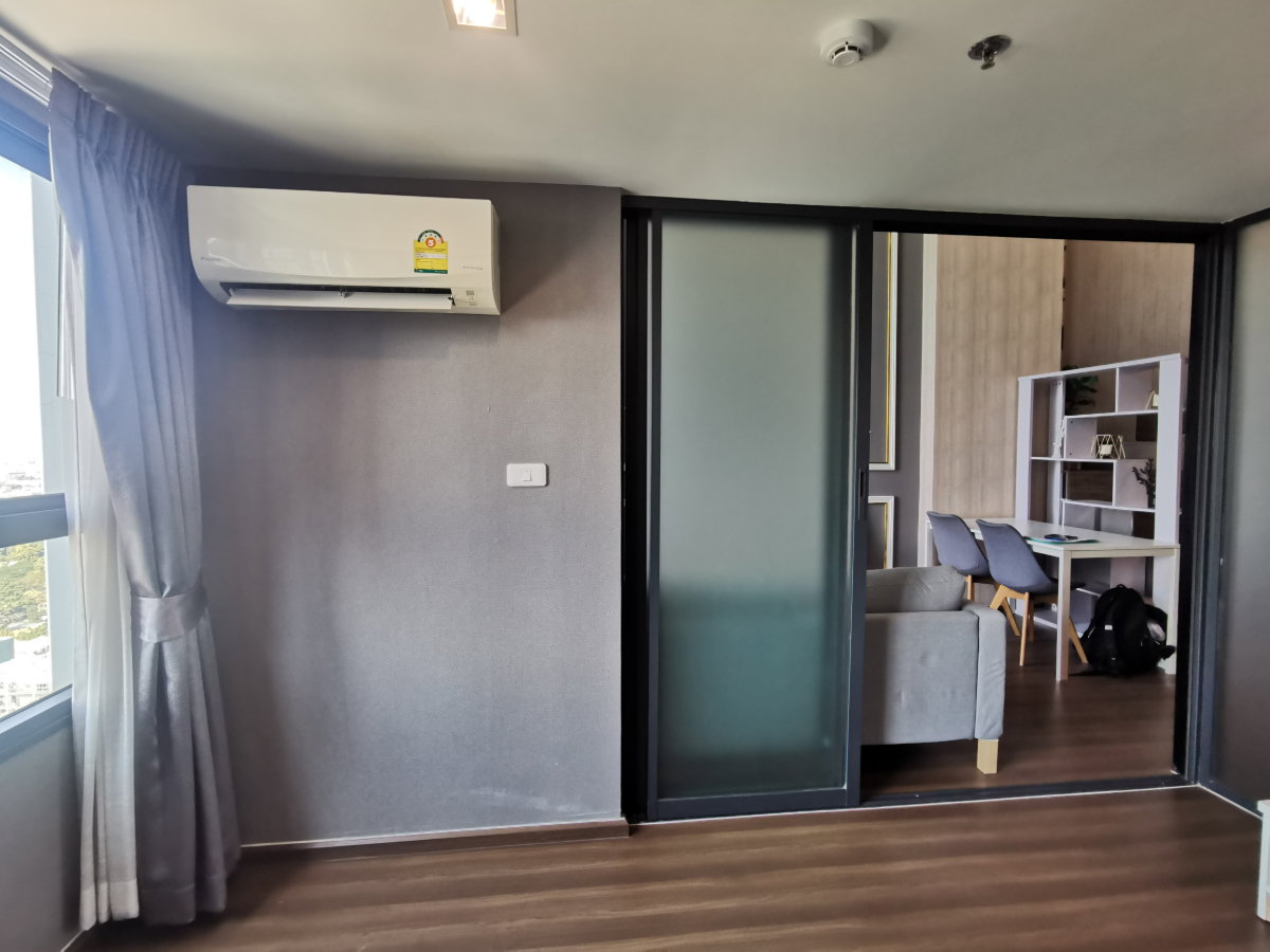 รูป 2 ห้องนอน 1 ห้องน้ำ Lofts style ชั้นสูง ที่ IDEO New Rama9 ห้องสวยตรงปก วิวเมือง - รูปที่ 11/36