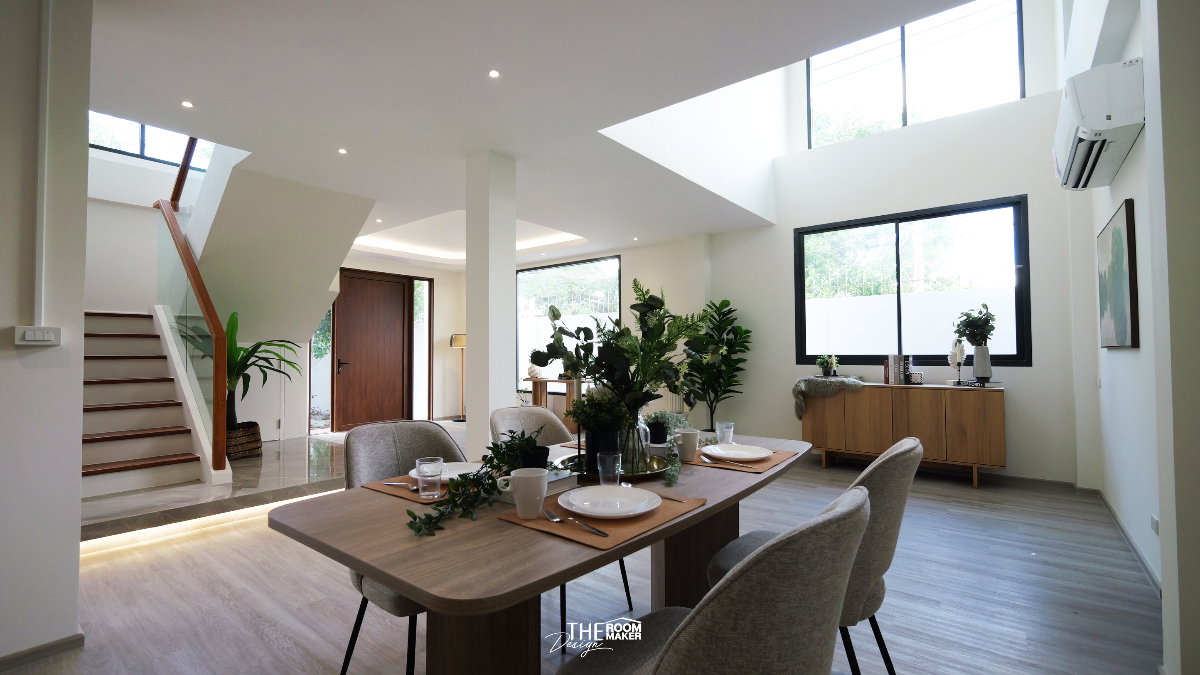 รูป ขายบ้านเดี่ยวหรูพร้อมผู้เช่า ปรีดี 42 | Minimal Modern 4 ห้องนอน พื้นที่ใช้สอย 401 ตร.ม. - รูปที่ 3/33