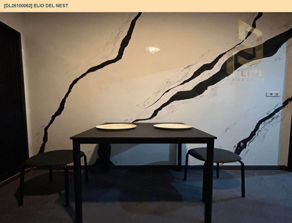 รูป DL26100062 ให้เช่าคอนโด เอลลิโอ เดล เนสท์ (Elio Del Nest) ใกล้ BTS อุดมสุข พร้อมเข้าอยู่ โทรด่วน 0614453194 LineID @952jdxxk - รูปที่ 3/11