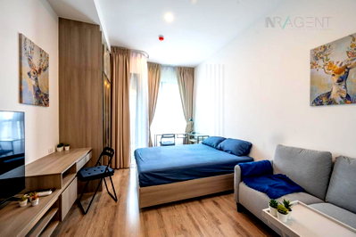 Condos for rent : For Rent Condo KNIGHTSBRIDGE PRIME ONNUT Building 1, Floor 16,Studio, Room size 23.00 sqm