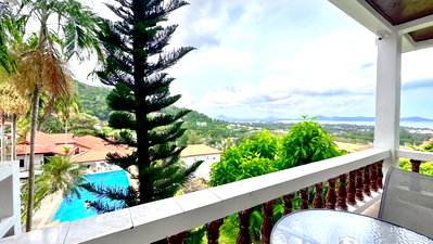 Apartment building for rent Wiset Road Phuket : 🏝️ Sea View Serviced Apartment in Rawai | 75 SQ.M. | Pet-Friendly