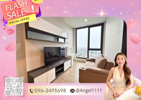 ✨🦄 Ready to move 🦄✨ The Crest Park Residences ห้องสวย✨ เฟอร์ครบจบในที่เดียว โทร 096-2493698 (TCR0278)