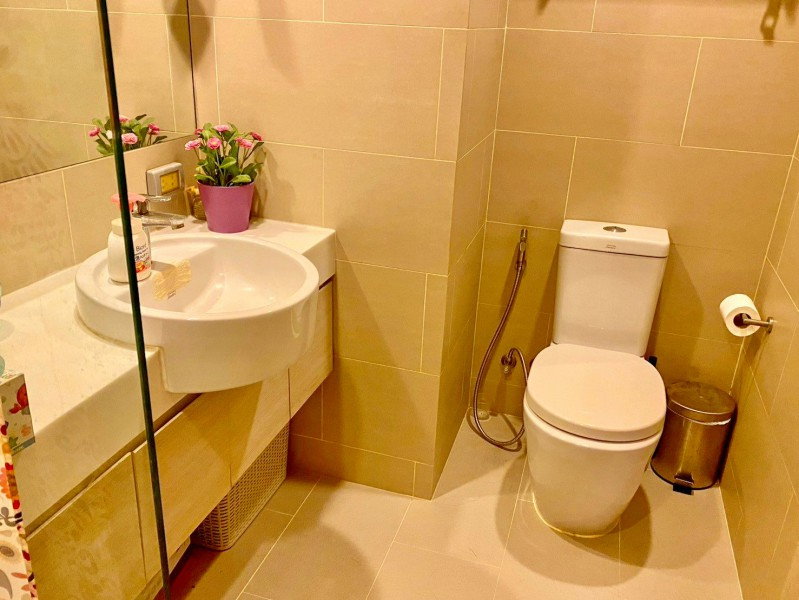 รูป เมืองทองธานี 900ม. 34.27ตร.ม.พร้อมเฟอร์ฯ Double Lake Condo เมืองทองธานี 1 นอน 1 น้ำ ชั้น7 ฝั่งทิศเหนือ ใกล้ตลาดบุญเจริญ - รูปที่ 8/8