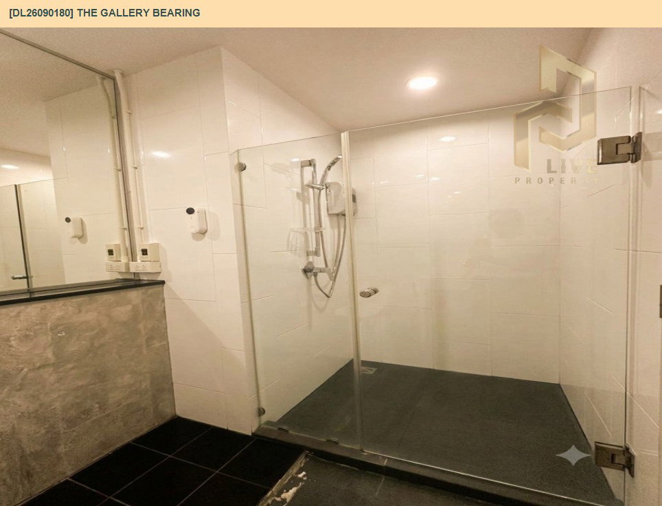 รูป DL26090180 ให้เช่าคอนโด เดอะ แกลเลอรี่ แบริ่ง  (The Gallery Bearing) ใกล้ BTS แบริ่ง พร้อมเข้าอยู่ โทรด่วน 0653619502 LineID @952jdxxk - รูปที่ 21/21