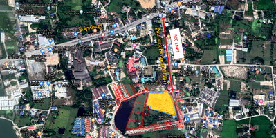 Land for sale : Prime Land for Sale – 13-1-45Rai, Filled and Ready for Development📍Nong Hong, Phan Thong District, Chonburi | On Phan Thong–Ban Bueng Road
