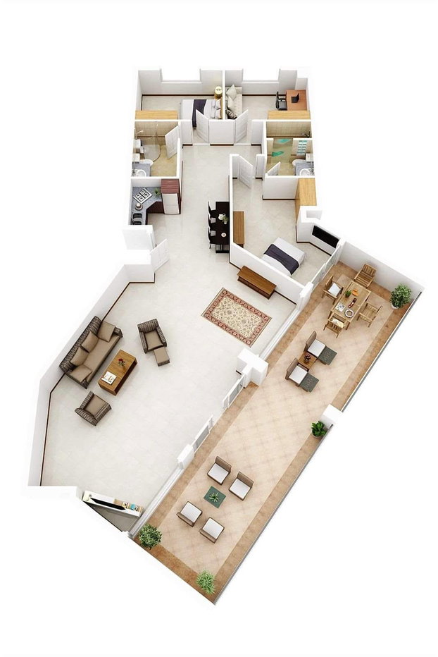 picture 147 Sqm 3-BR Condo For Sale At Nordic Park Hill, Phratamnak (ID 3411357) - 14/15