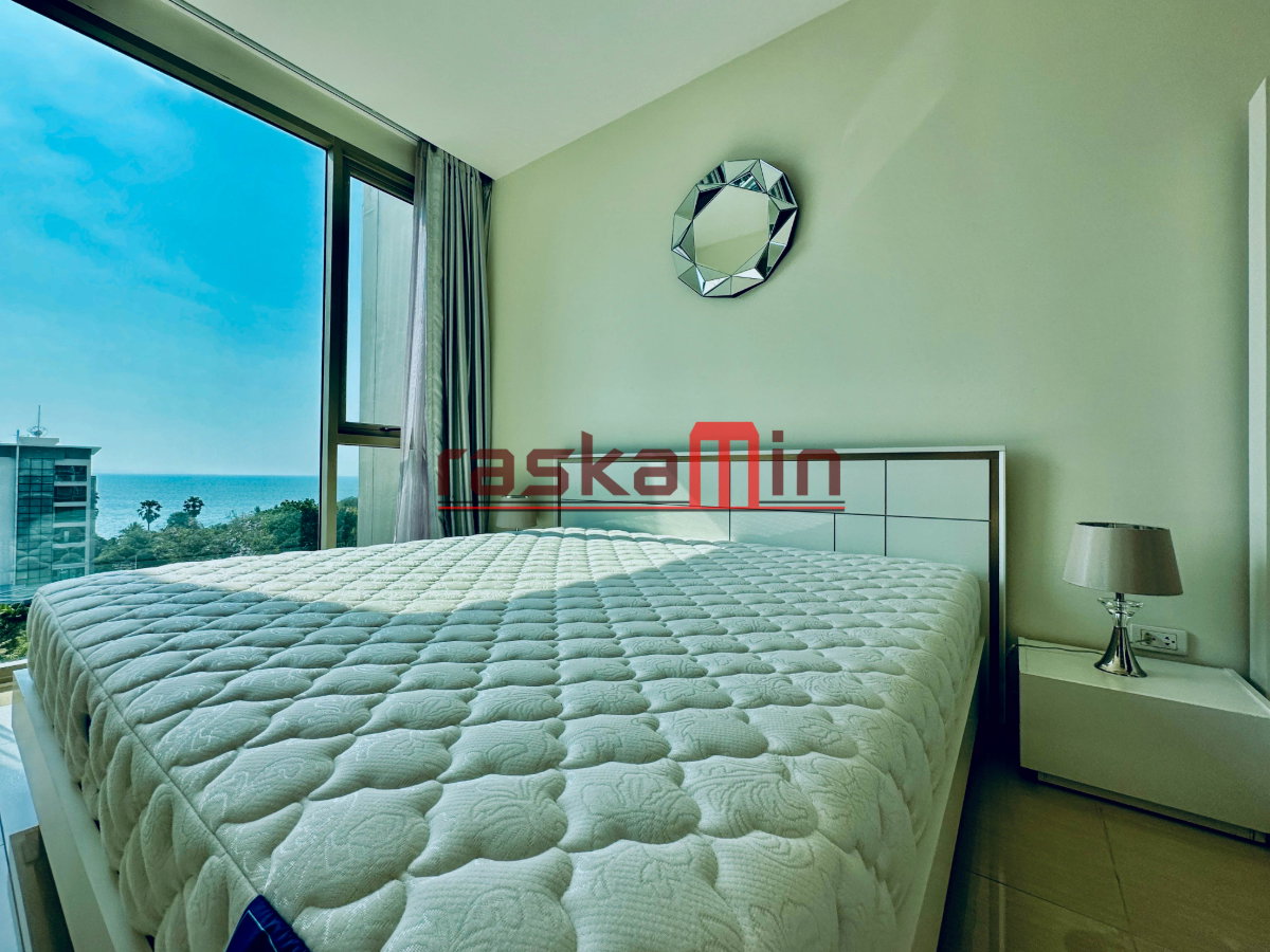 picture Sea View + Large Balcony – 1 Bed at The Riviera Wongamat (Building A) - 6/9
