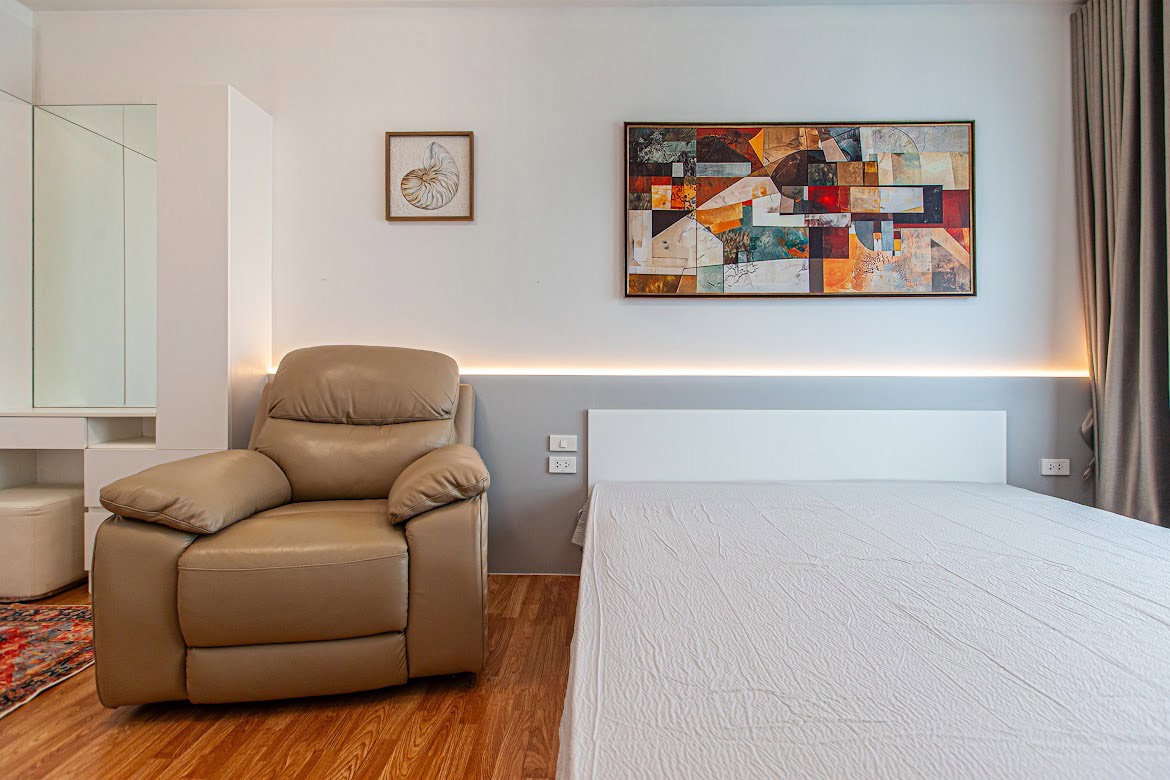 รูป FOR SALE ! THE TRUST HUA HIN CONDOMINIUM 7th Fl.  2 bed/ 2 bath คอนโดสวยตกแต่งสวย ราคาดีๆ ใกล้ทะเล เดินทางสะดวก  - รูปที่ 8/11