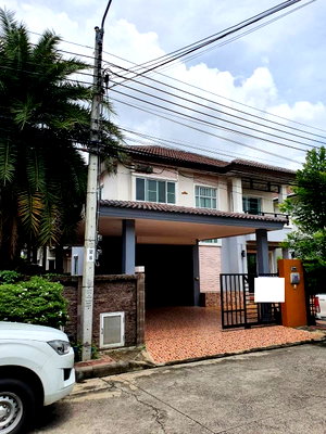 เช่าบ้านเดี่ยว เซฟวัน โก ศรีสมาน : ให้เช่าบ้านเดี่ยว 2 ชั้น ในเมืองทองอิมแพค แจ้งวัฒนะ