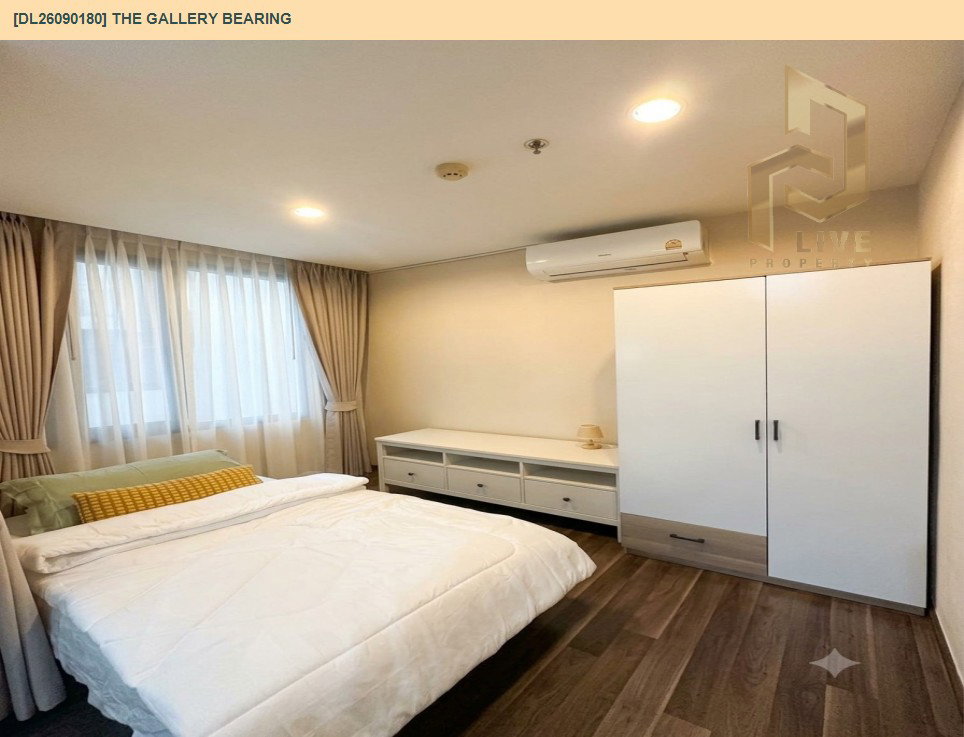 รูป DL26090180 ให้เช่าคอนโด เดอะ แกลเลอรี่ แบริ่ง  (The Gallery Bearing) ใกล้ BTS แบริ่ง พร้อมเข้าอยู่ โทรด่วน 0653619502 LineID @952jdxxk - รูปที่ 9/21
