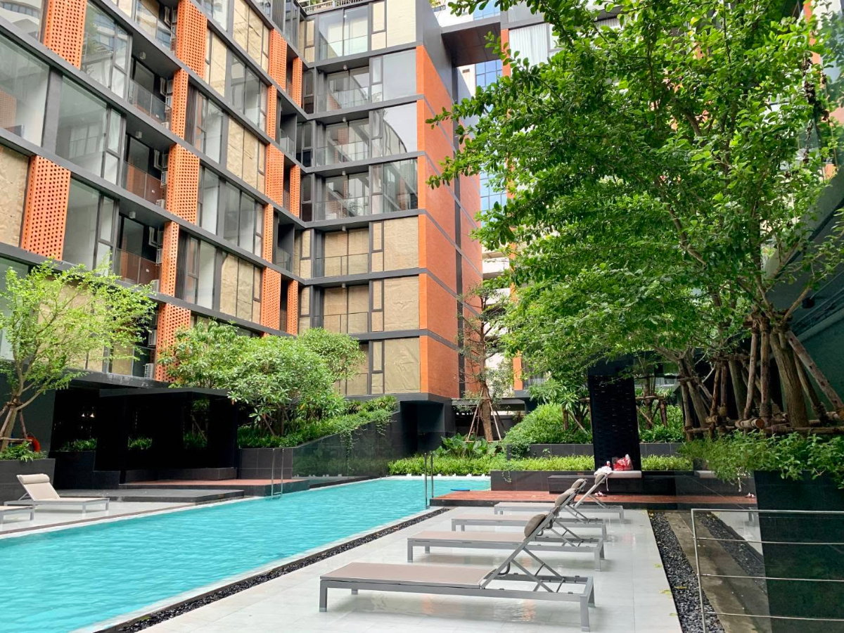 รูป R1333/คอนโด Quintara Treehaus สุขุมวิท 42 ชั้น 2 ขนาด 32.1 ตร.ม. 1 นอน ครัวแยก แต่งครบ เครื่องใช้ไฟฟ้าพร้อม อยู่ได้เลย ใกล้ BTS เอกมัย - รูปที่ 14/17