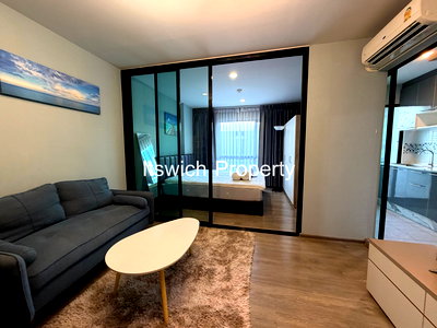 คอนโดให้เช่า : [For Rent] รีช พหลโยธิน 52〰️ห้องริม เงียบสงบ ครัวปิด🌳