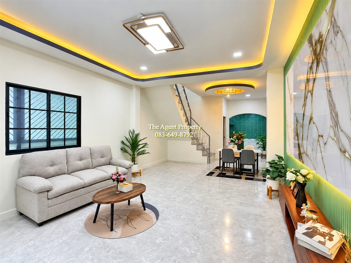 รูป ขายทาวน์เฮ้าส์ 2 ชั้น หมู่บ้านอินทราวิว นิมิตใหม่ 11 มีนบุรี 25 ตร.ว. 3 นอน 2 น้ำ ต่อเติมครัว พร้อมอยู่ ฟรีเฟอร์นิเจอร์ ฟรีโอน 2.49 ล้าน - รูปที่ 5/19