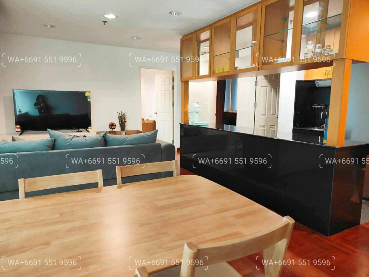 2BR Condo for Rent near BTS Asoke/MRT Sukhumvit and Petchaburi☀️Corner Room, Open View, Bathtub, Balconies🔰We can show all available units here