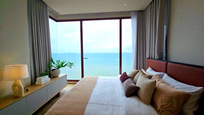 Condos for sale : AROM Jomtien for Sale | 2BR Corner Sea View | 20th Floor | 12.9 MB