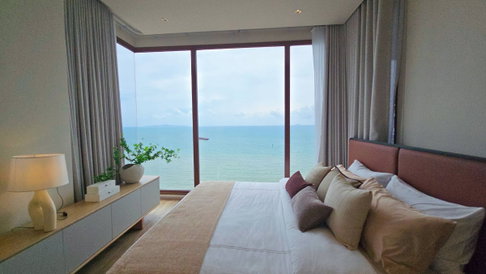 AROM Jomtien for Sale | 2BR Corner Sea View | 20th Floor | 12.9 MB