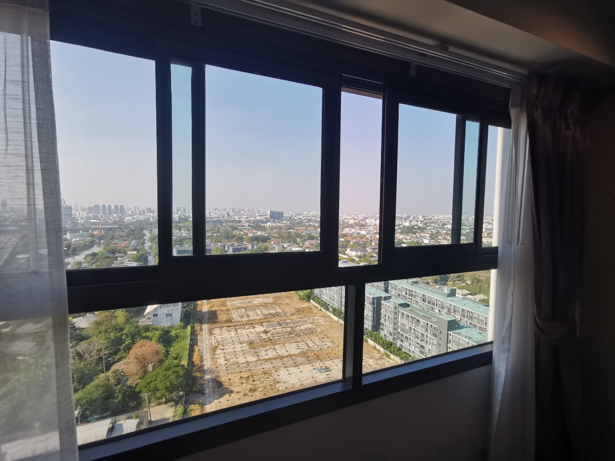 รูป 2 ห้องนอน 1 ห้องน้ำ Lofts style ชั้นสูง ที่ IDEO New Rama9 ห้องสวยตรงปก วิวเมือง - รูปที่ 15/36