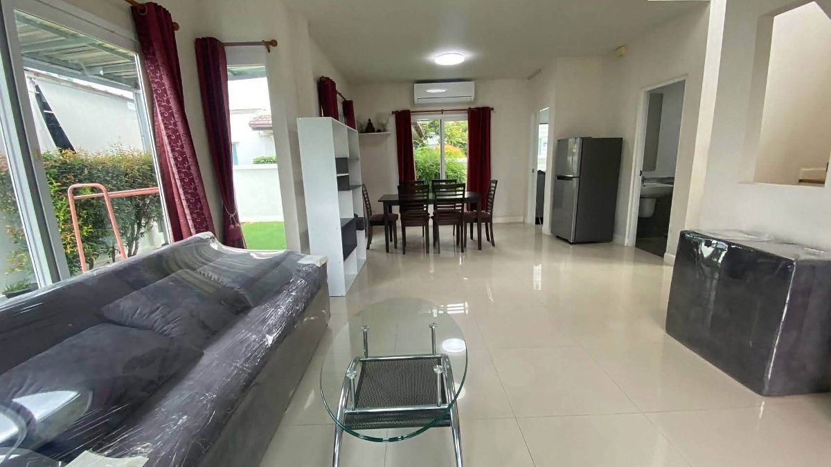 รูป 🏡 ให้เช่าบ้านเดี่ยว มีพื้นที่สนามหญ้า ในโครงการคุณภาพ ความปลอดภัยสูง พร้อมเฟอร์ ทำเลดีมาก เดินทางสะดวก ใกล้รวมโชค มีโชคพลาซ่า โลตัส และอื่นๆอีกมากมาย - รูปที่ 4/19