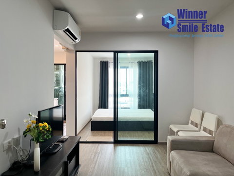 Condo for sale at Hi Seacon Station, located near the Suan Luang Rama IX MRT station and opposite Seacon Square Srinakarin.