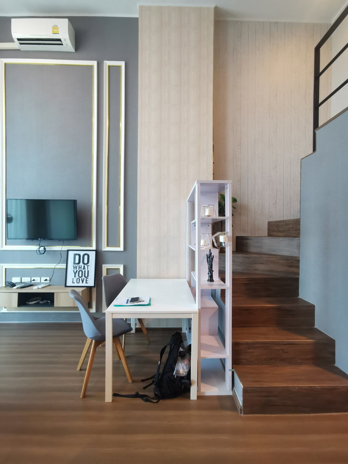 รูป 2 ห้องนอน 1 ห้องน้ำ Lofts style ชั้นสูง ที่ IDEO New Rama9 ห้องสวยตรงปก วิวเมือง - รูปที่ 5/36