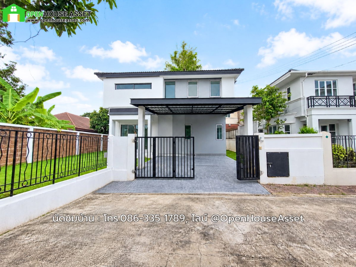 รูป ขายบ้านเดี่ยว นันทวัน วัชรพล–รามอินทรา 4 ห้องนอน 150 ตร.ม. ราคา 6.19 ล้านบาท - รูปที่ 2/12