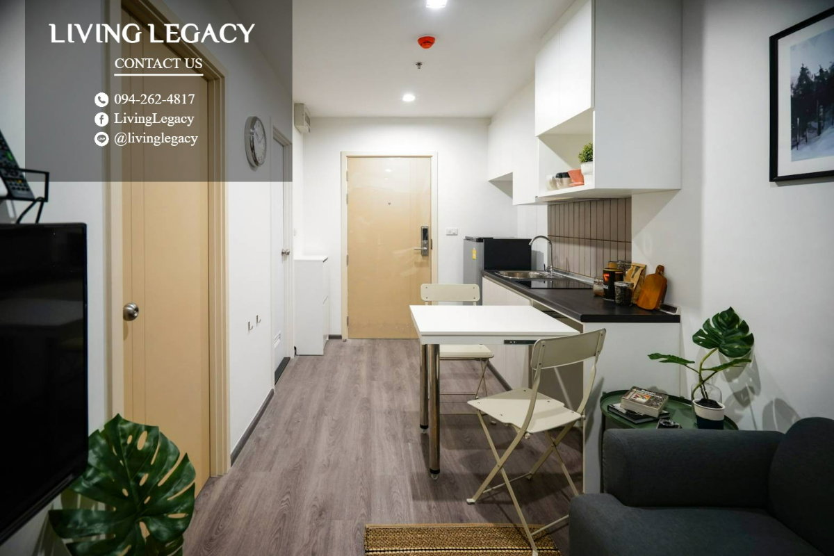 รูป LW69WW6C เช่าด่วน คอนโด Rich Park @ Triple Station 29 ตร.ม. | ชั้น 12 | 1 ห้องนอน | 1 ห้องน้ำ 11,000 บาท/เดือน line id : @livinglegacy - รูปที่ 5/10
