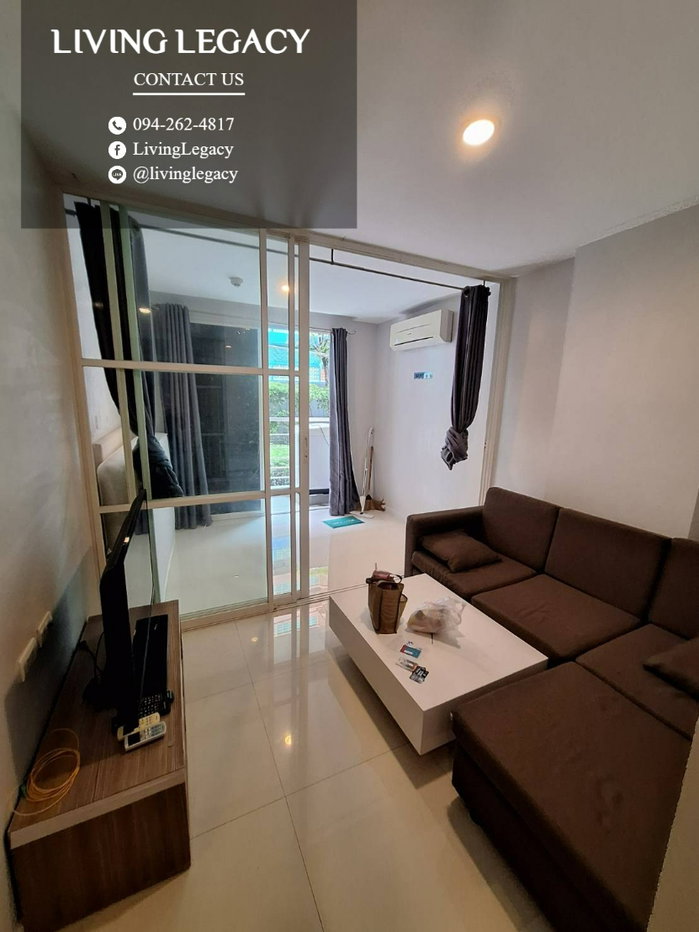 picture SI3VYH For Rent: Elements Srinakarin Condo | 44 sq.m. | 2BR/1BA | Furnished | 13,000 THB/mo - 6/18