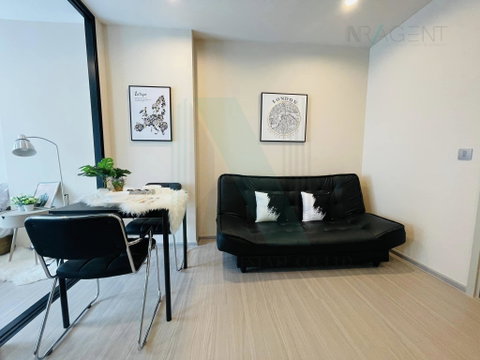 For rent, Aspire Erawan Prime, 1 bedroom, 24th floor, near BTS Chang Erawan.