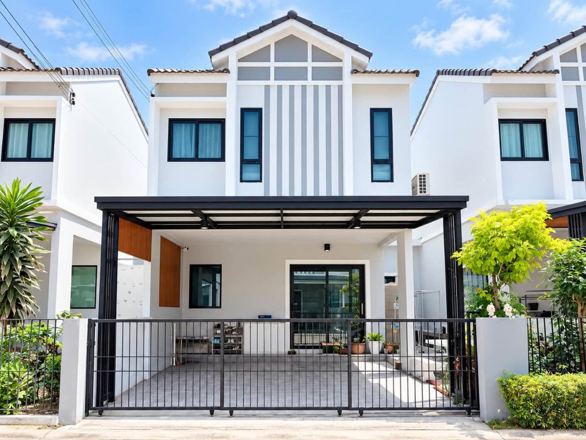 รูป ขายบ้านแฝด ม.มณีรินทร์แหลมฉบัง ศรีราชา - รูปที่ 7/11