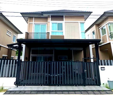 บ้านเดี่ยว กรุงเทพมหานคร : 📌 ขายบ้านแฝด โครงการ บ้านมณฑล 8 เลียบคลองทวีวัฒนา 2 ชั้น 3 ห้องนอน 3 ห้องน้ำ