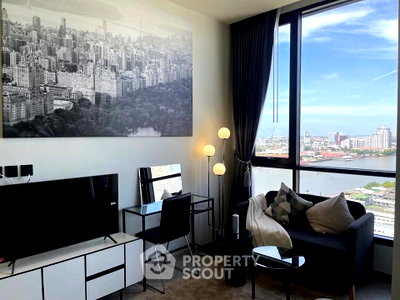 Condos for rent : 1-BR Condo at Chapter Charoennakhorn - Riverside near BTS Krung Thon Buri (ID 3415057)