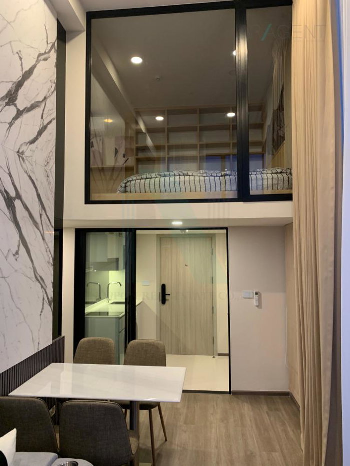 รูป 🎉 ให้เช่าคอนโด โซ ออริจิ้น เกษตร อินเตอร์เชนจ์ อาคาร 1 ชั้น 12 Duplex 2 ห้องนอน ขนาด 49 ตรม ใกล้ ใกล้ BTS ม.เกษตร - รูปที่ 7/8