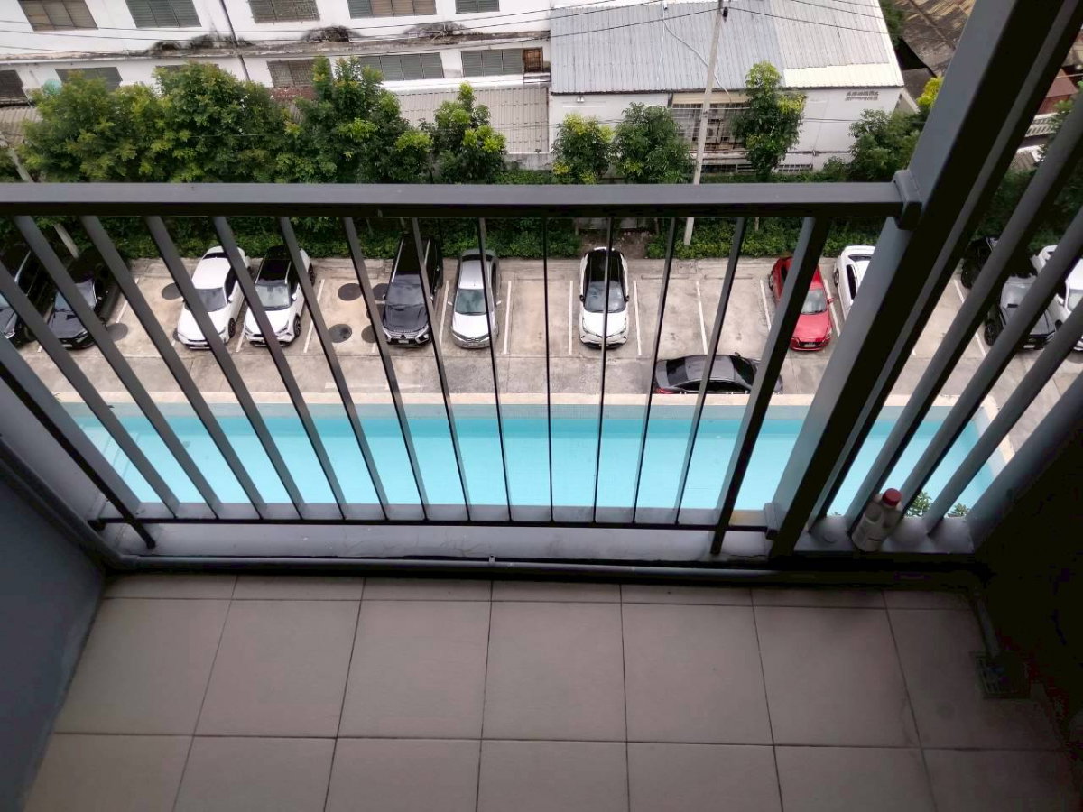 รูป (ว่างพร้อมเข้าอยู่06/11/69)คอนโดให้เช่าPlum Condo InterchangeRAM60 27 ตรม.1ห้องนอน ตึกF ชั้น 8เฟอร์นิเจอร์ครบ ห้องวิวสระว่ายน้ำ ไม่มีตึกบัง - รูปที่ 14/14