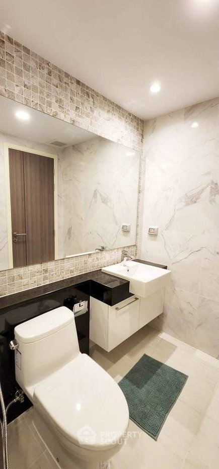 picture 25th-Floor 2-BR Supalai Premier Charoen Nakhon, BTS Krung Thon Buri (ID 3415029) - 8/8