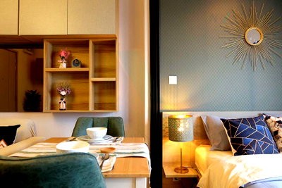 Condos for rent : For Rent Condo THE POLITAN RIVE Building 1, Floor 17,1 bed room, Room size 31.00 sqm