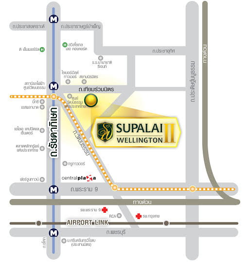 รูป ให้เช่า  Condo 2 ห้องนอน 2 ห้องน้ำ  Supalai Wellington 2  Floor 12  เฟอรฺ์นิเจอร์ครบ ขนาด 66sqm  29,000/Month - รูปที่ 15/21