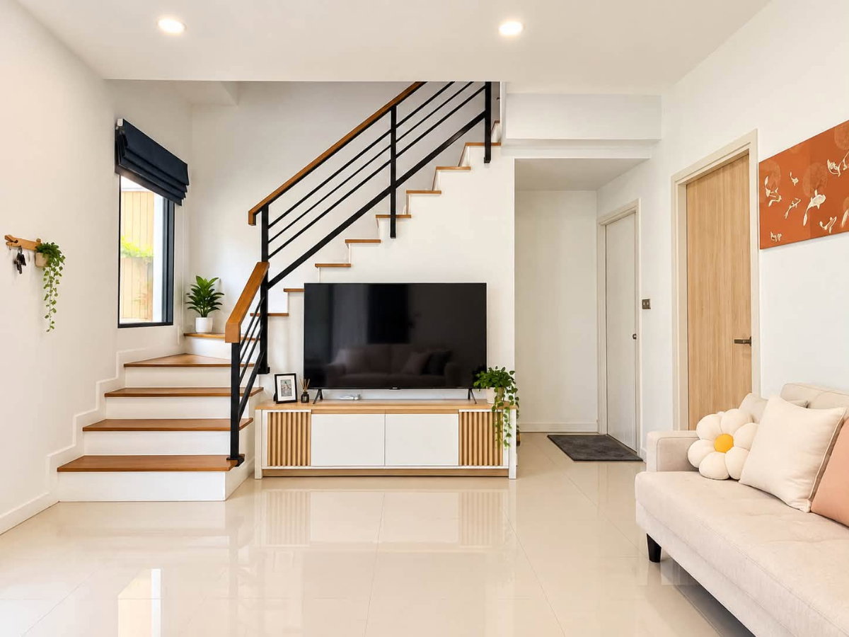 รูป ขายบ้านแฝด ม.มณีรินทร์แหลมฉบัง ศรีราชา - รูปที่ 9/11