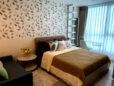 Condos for rent : 💮Condo For Rent Atmoz Tropicana Bangna Near MRT Sriiem 23.5 sq.m Fully fernished Lease 9500-