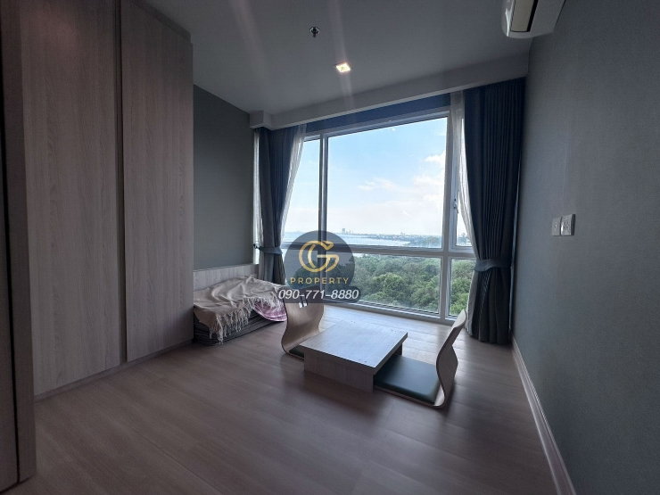 รูป ให้เช่า YUU Residence ศรีราชา 2 นอน 62 ตร.ม. ชั้น 7 วิวทะเลสวย แต่งครบสไตล์ Japanese Modern - รูปที่ 5/17