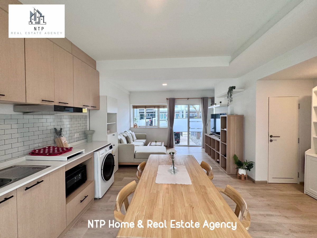 รูป ให้เช่า|For rent : Townhome 2 ชั้น หมู่บ้าน Indy2 Bangna-Ramkhamhaeng 2 ใกล้ Mega Bangna บ้านตกแต่งสไตล์ Minimal ราคาดีมาก พร้อมเข้าอยู่  - รูปที่ 5/23