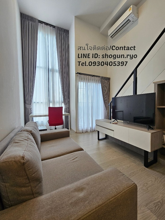 รูป คอนโด DUPLEX Free WiFi 📍 วิวสูง แต่งสวย ออริจิน รามคำแหง ทริปเปิล สเตชั่น (ราม103), ส่วนกลางลอยฟ้า! ใกล้เดอะมอลล์บางกะปิ, รถไฟฟ้า 3 สาย - รูปที่ 1/26