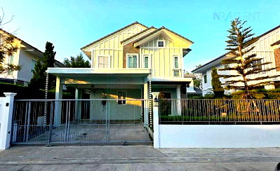 Houses for rent Samut Prakarn : 📌 For Rent 2-story House VILLAGGIO 2 SRINAKARIN - BANGNA 4 bedroom 3 bathroom