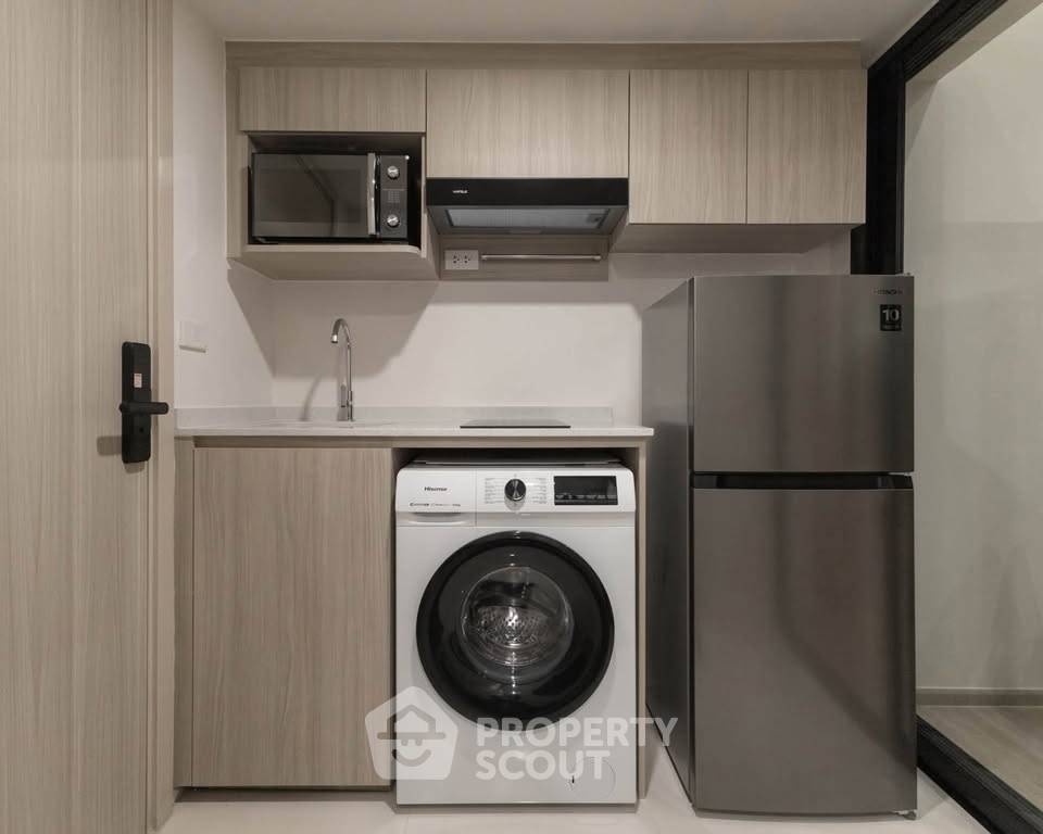 รูป ใกล้ BTS สายลวด 100 ม. | คอนโด 1 ห้องนอน Origin Plug & Play E22 Station (ID 3414383) - รูปที่ 10/11