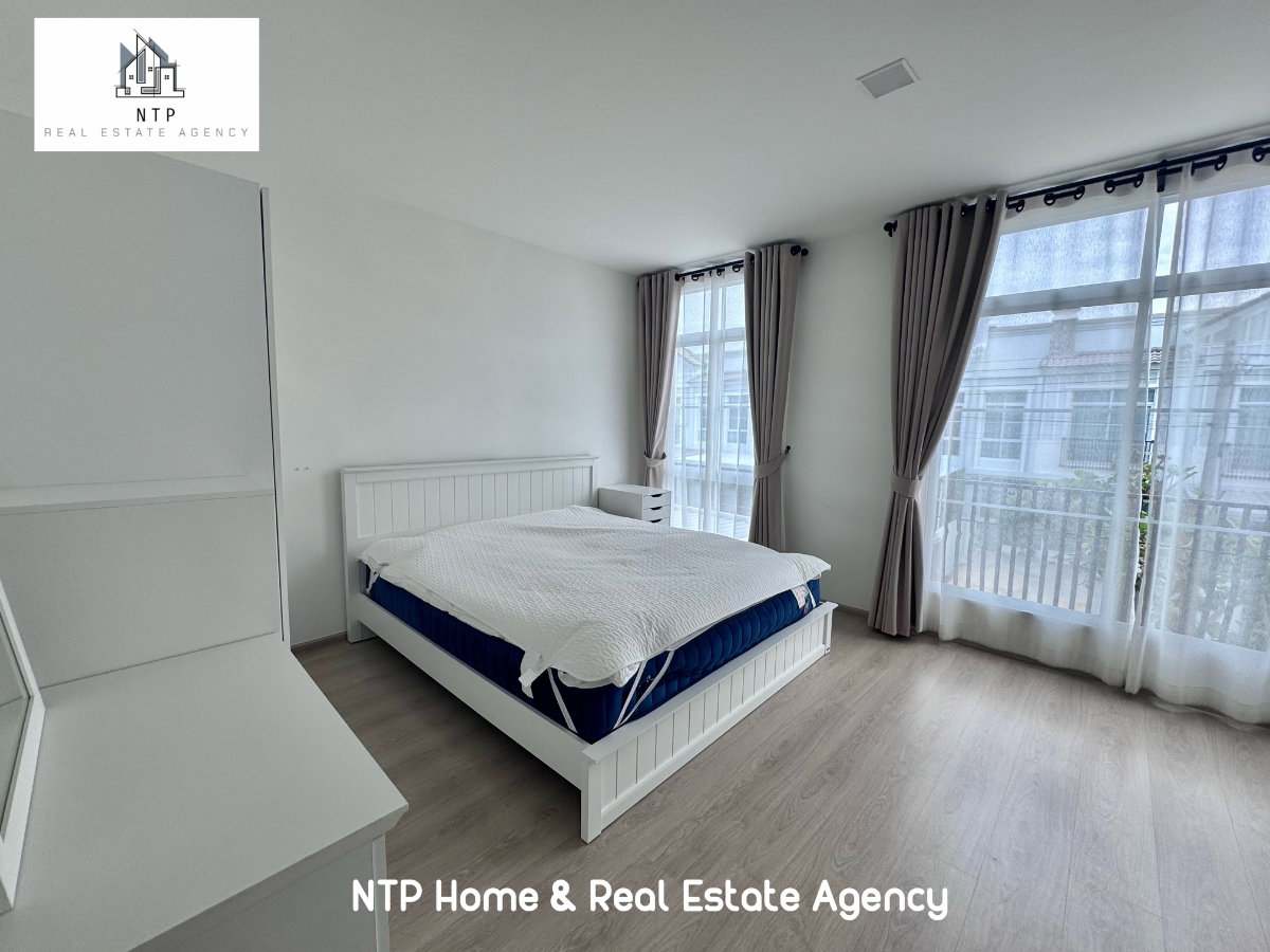 รูป ให้เช่า|For rent : Townhome 2 ชั้น หมู่บ้าน Indy2 Bangna-Ramkhamhaeng 2 ใกล้ Mega Bangna บ้านตกแต่งสไตล์ Minimal ราคาดีมาก พร้อมเข้าอยู่  - รูปที่ 9/23